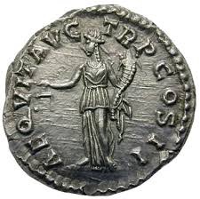 Roman coins Aequitas